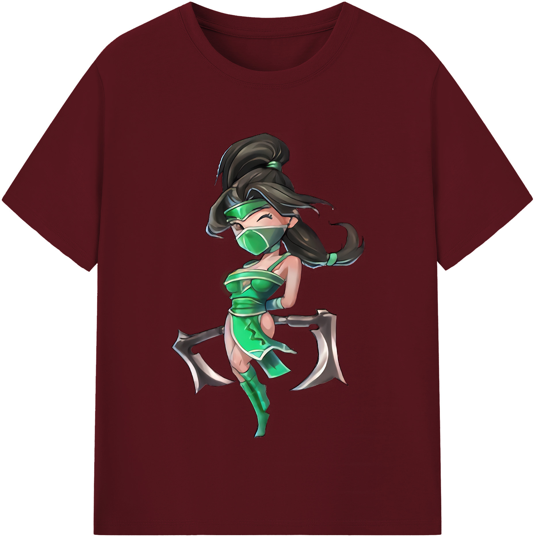 リーグ・オブ・レジェンド League of Legends LOL 綿100％半袖Tシャツ（フロントプリント）